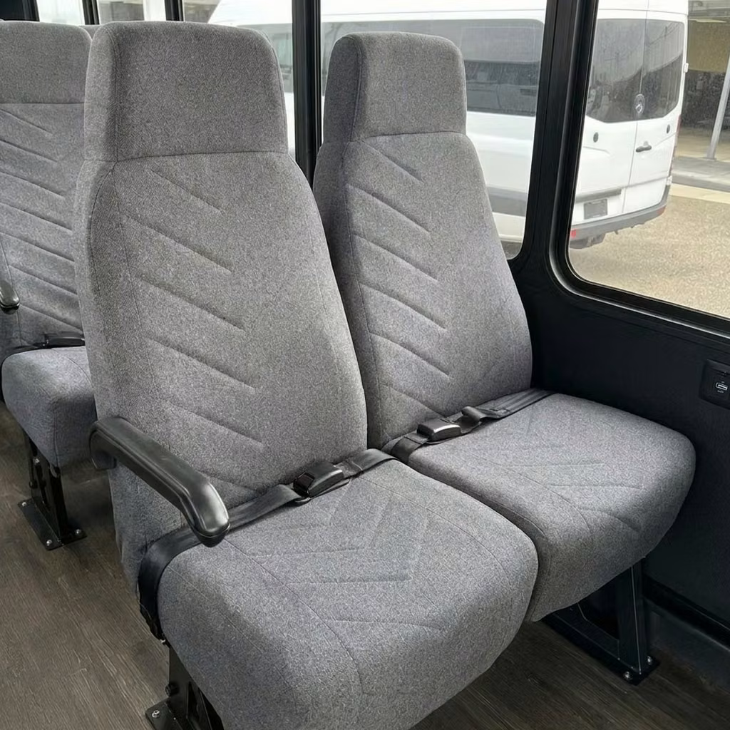 martinez 18 passenger minibus high back seats