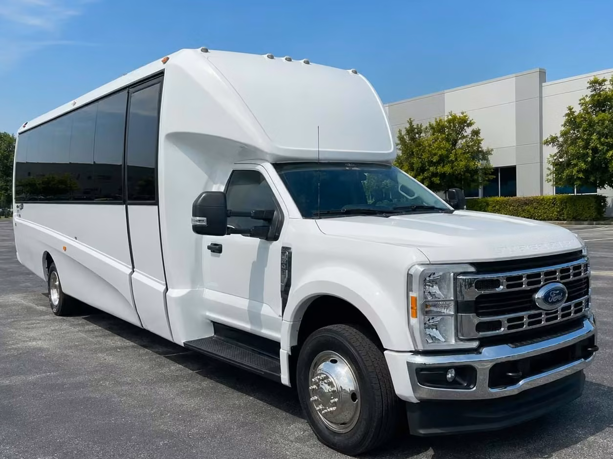 martinez 25 passenger minibus rental
