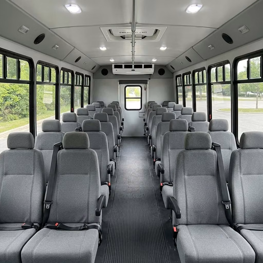 martinez 35 passenger minibus seating