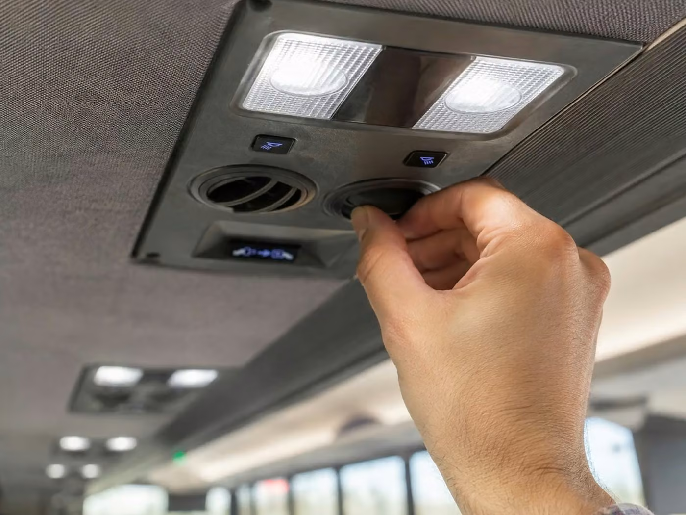 martinez charter bus climate control