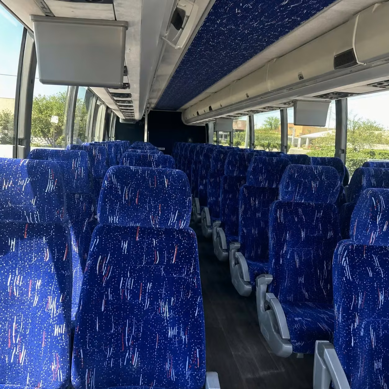 martinez charter bus interior 1