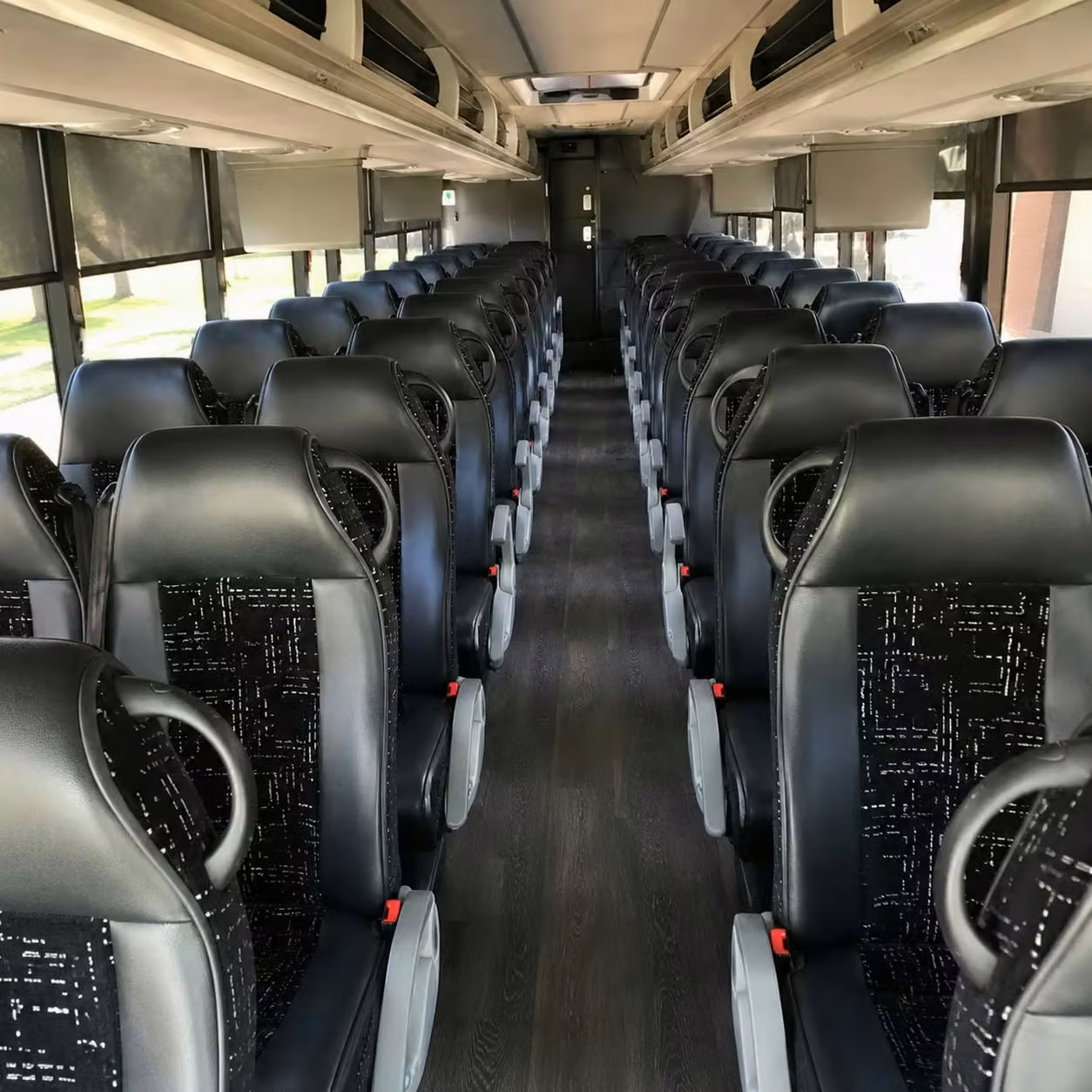 martinez charter bus interior 2