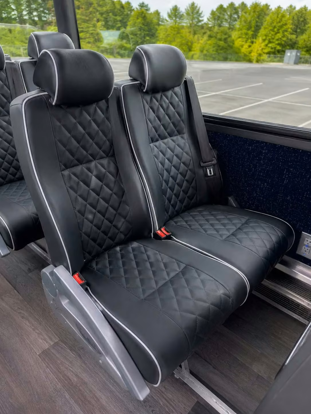 martinez charter bus reclining seats