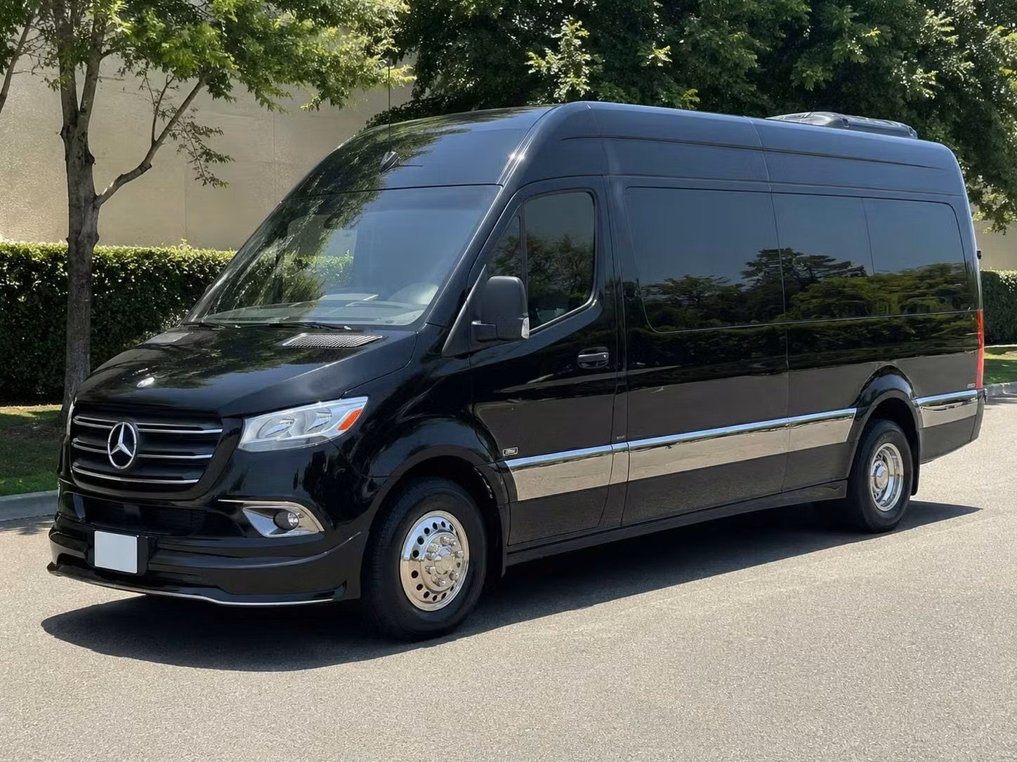 martinez sprinter van rental with driver